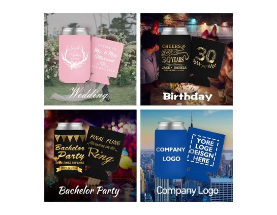 Custom Can Coolers Bulk