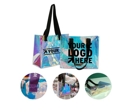 Custom Clear Totes Bulk