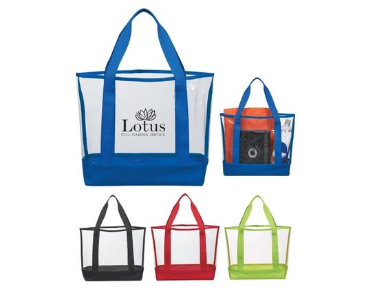 Custom Clear Totes Bulk