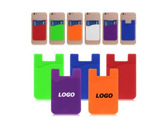 Promotional Silicone Card Holder for Phones