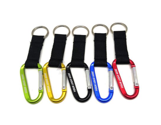 Promotional Carabiner Keychains with Logo