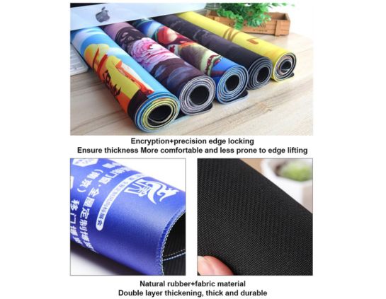 Custom Logo Mouse Pads - High-Quality Promotional Desk Mats for Corporate Branding