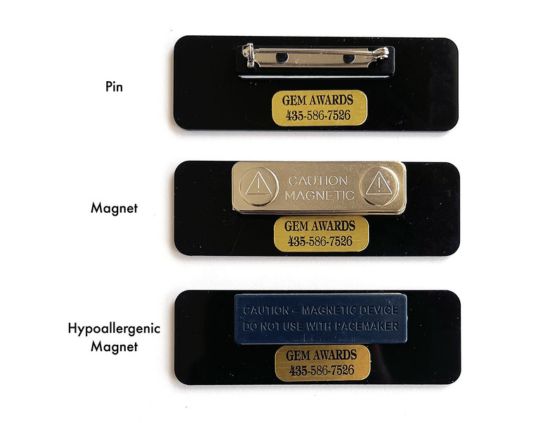 Custom Name Badges for Events & Corporate Branding - Durable PVC & Metal Options with Logo Printing