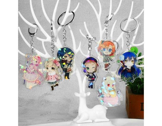 Custom Acrylic Keychains Bulk | Cheap Promotional Keychains with Logo