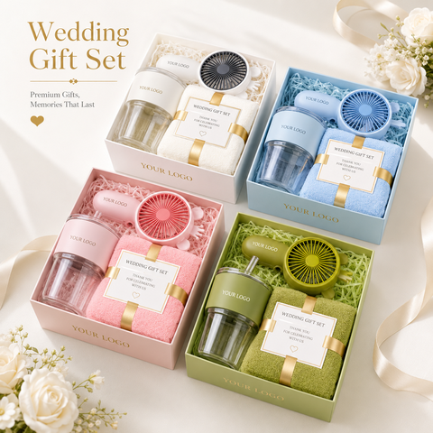 Custom Wedding Favor Drinkware Gift Set