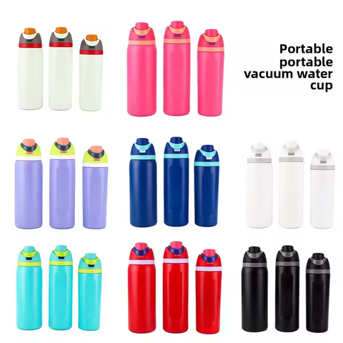 Custom Kids Straw Water Bottle for School Programs